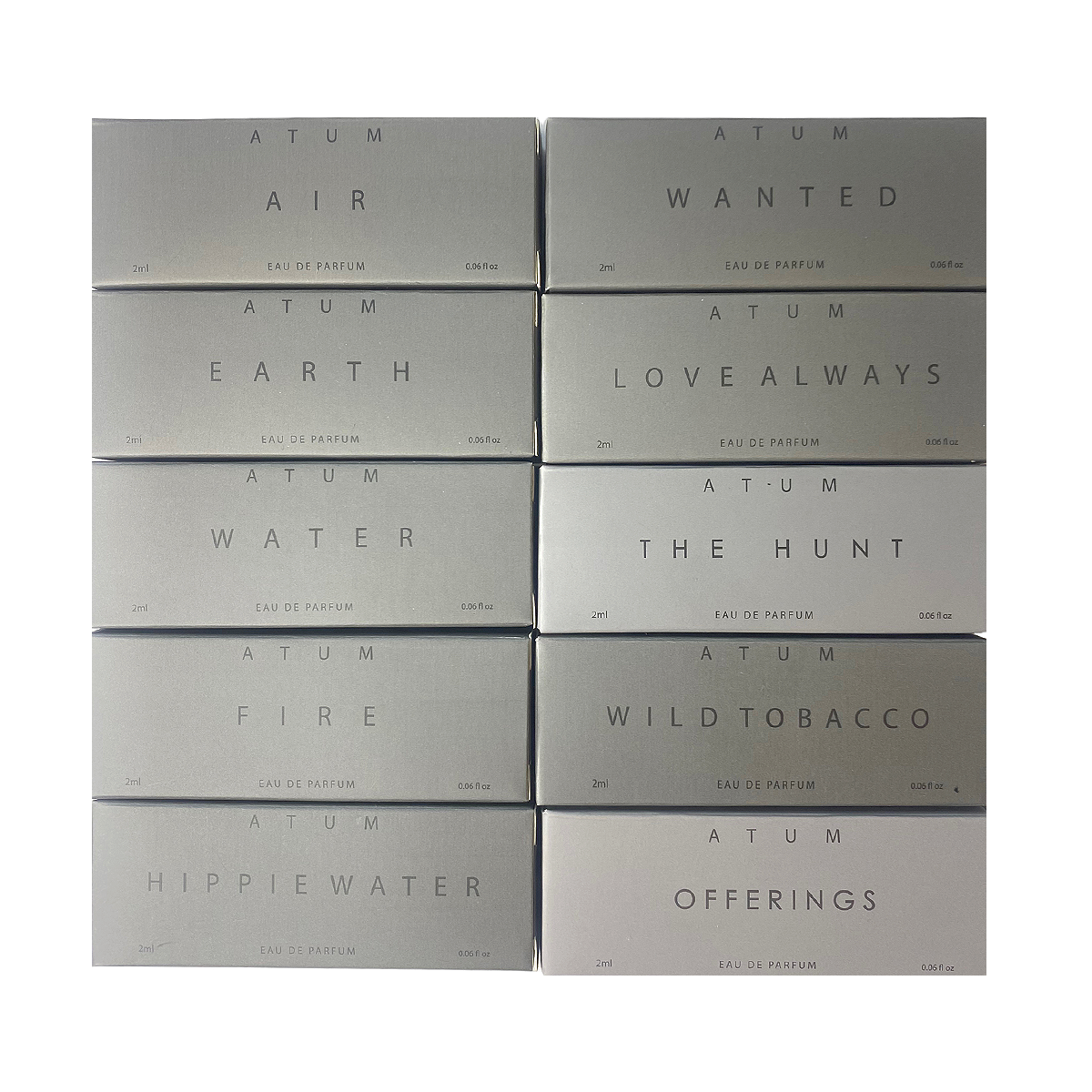 ATUM Fine Fragrance Samples
